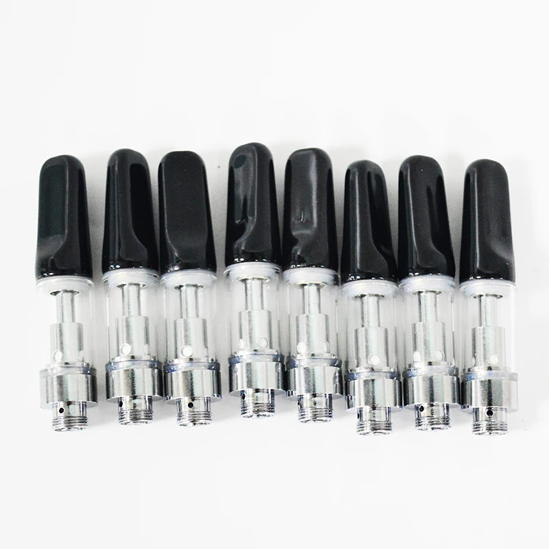 
OEM Welcome 510 Thread Screw Tips 0.5ml 1.0ml Thick Ceramic Coil Tank Empty Pen Th205 Ceramic carts 