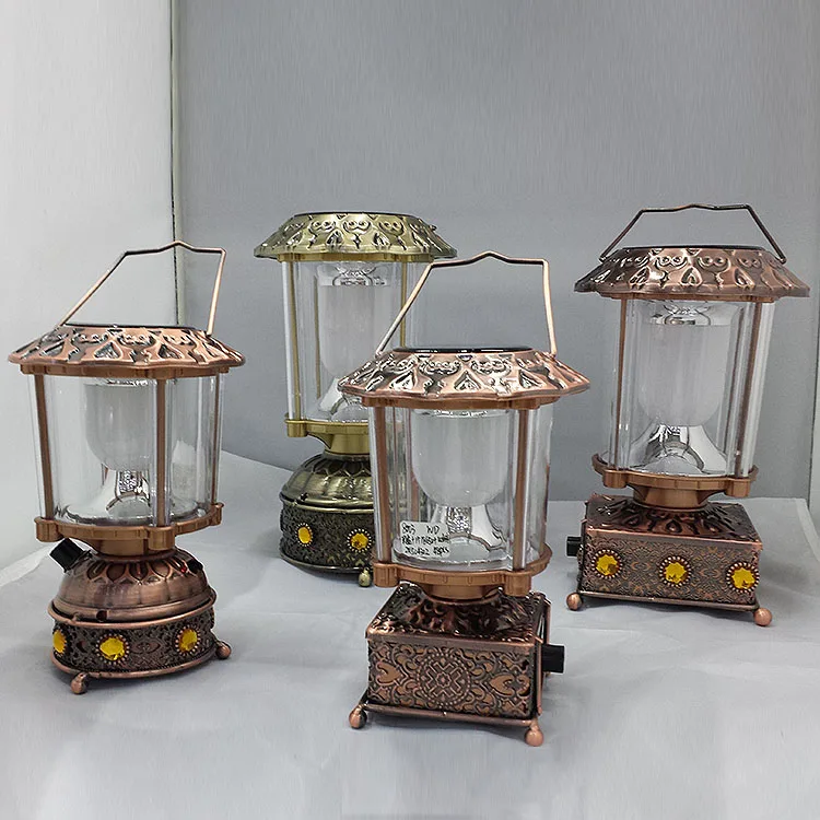 Hot Selling 12V Solar LED Rechargeable Camping Light Battery Power Source Aluminum Alloy Flashlight 6V Input Voltage