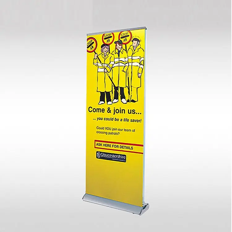 ODM led roll up banner light roll up banner 85 x 200 roll up banner for jumper for advertising
