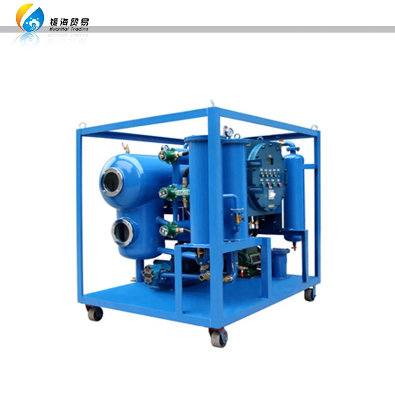 3000L/H Transformer Oil Dehydration Purification Plant 50L/Min Insulation Purifier