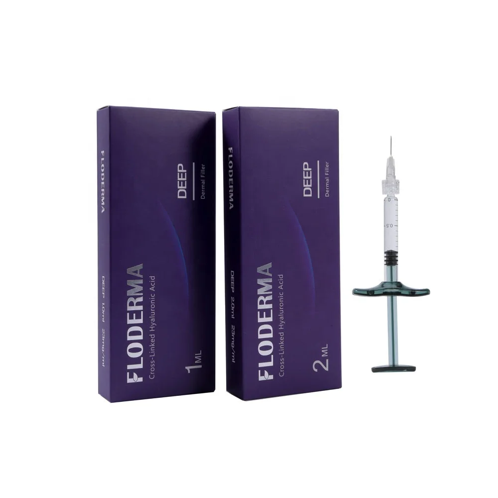  Скрещенная Гиалуроновая кислота Floderma Deep для формирования носа 2 мл дермальный