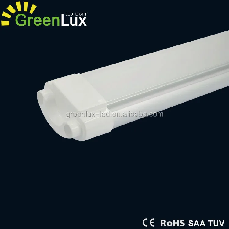 ip65 waterproof fluorescent fitting /tri-proof led light fittings for car parking, airport, metro, train