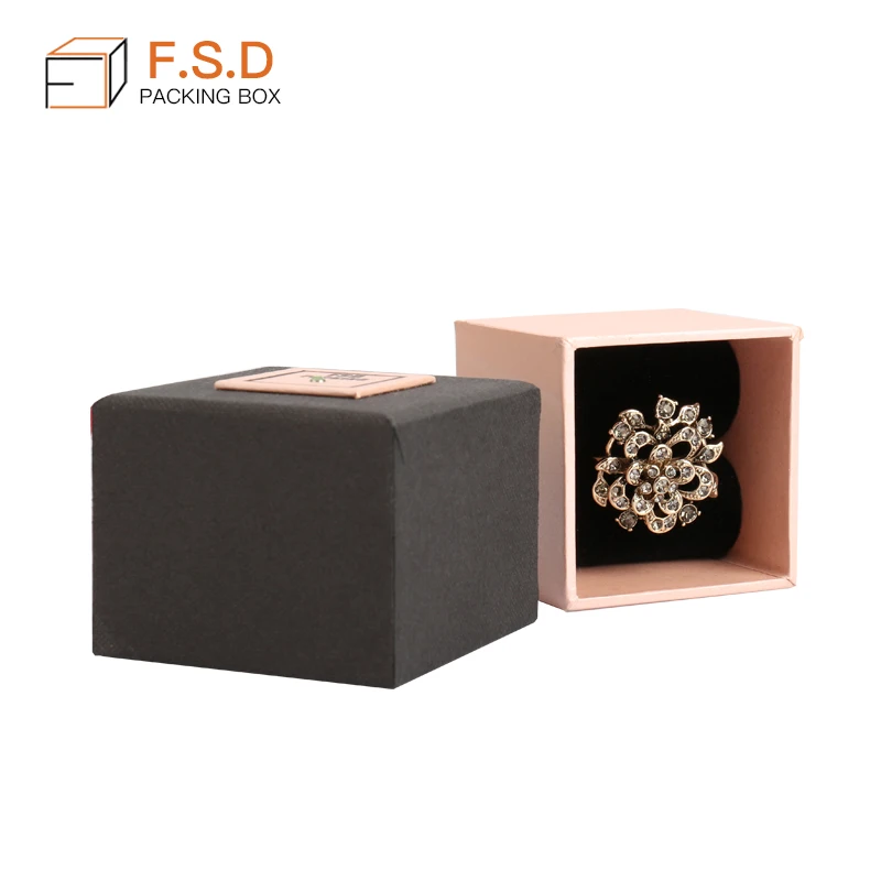 FSD high quality custom logo luxury gift cardboard paper jewelry box