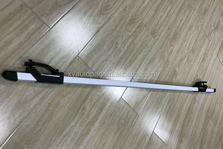 
120cm Black Aluminum And Plastic Luggage Rack 