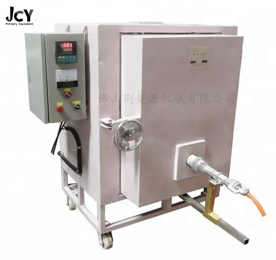 Печь JCY JCQD-0.07 cbm для автоматического снижения электрической и газовой печи, керамика и керамика для дома или мастерской