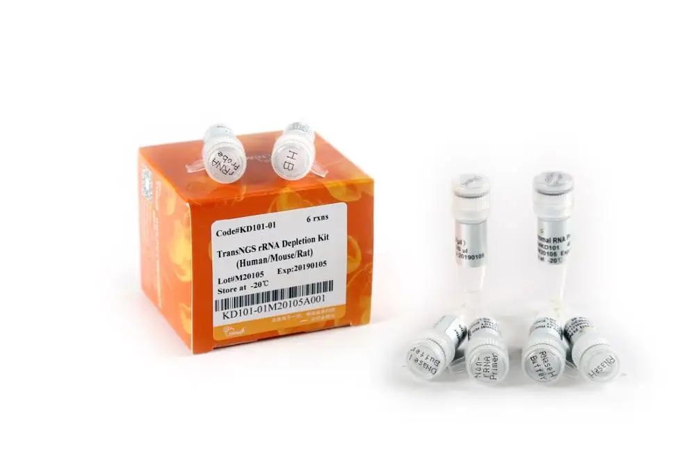 TransGen Biotech TransNGSTM rRNA Depletion Kit (Human/Mouse/Rat) for Next Generatione Sequencing/NGS  on Illumina Platform