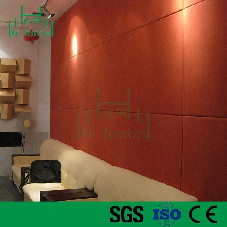 FR Acoustic Fabrics Wall Panel Fabric Acoustic Cloth for Panel