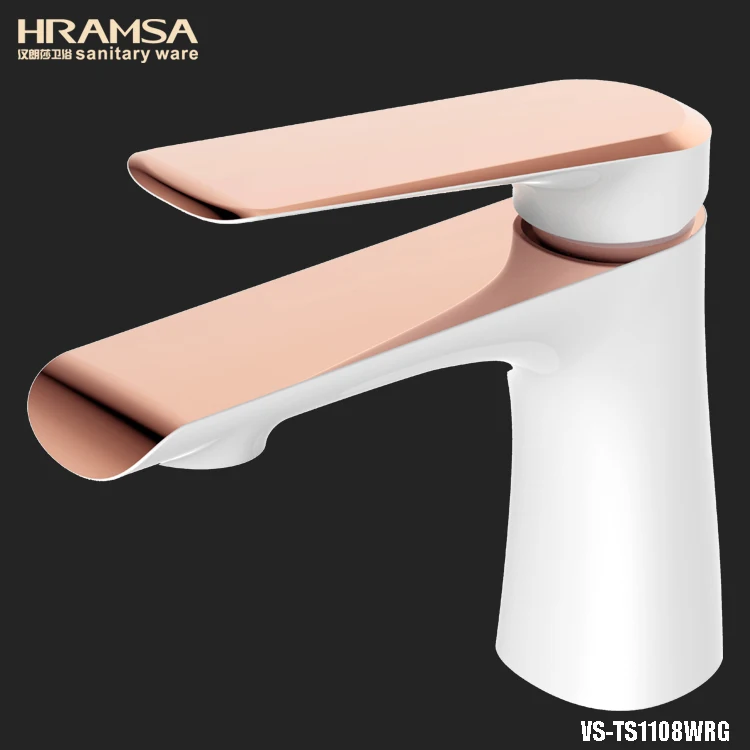 Hot sell black bathroom basin faucet hot cold water mixer for  European