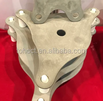 Лучшее качество тугоплавкая тонкая толщина стенки карбида кремния SIC керамическая плитка плита кирпич