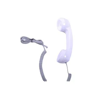 
Made of high quality ABS PC material IP65 waterproof industrial payphone handset 