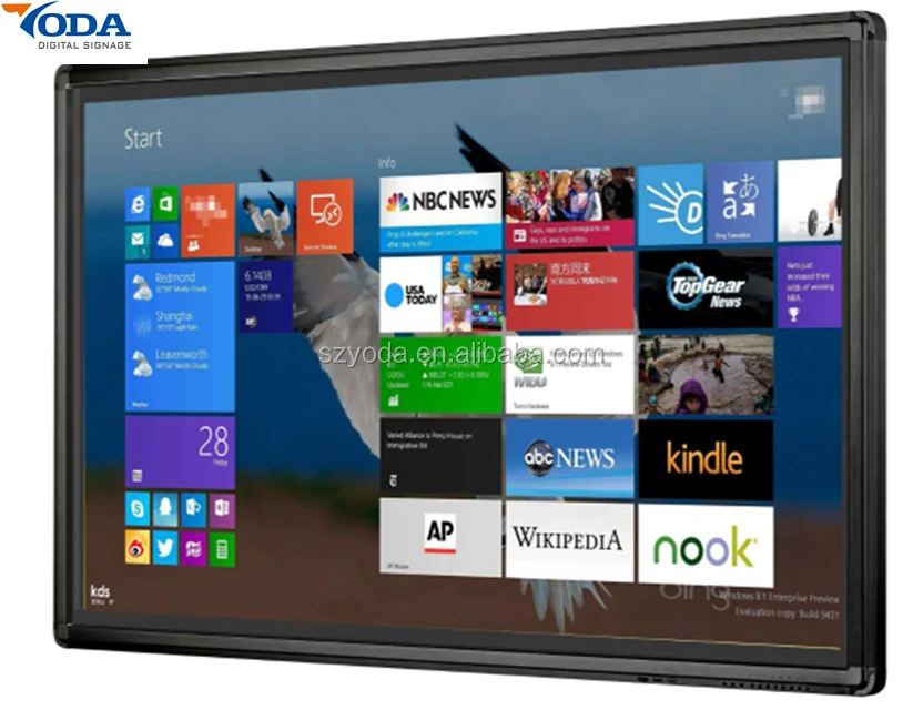 
Factory price 55 inch LCD Touch screen for school education and reference and 