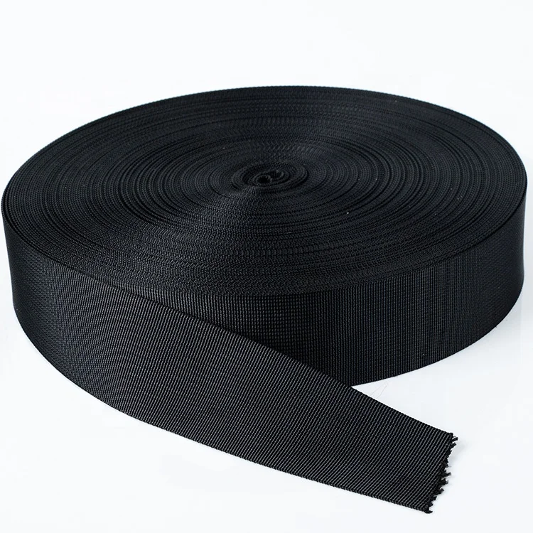 10-50mm Strap Nylon PP Polypropylene Webbing Black PP  Webbing Black