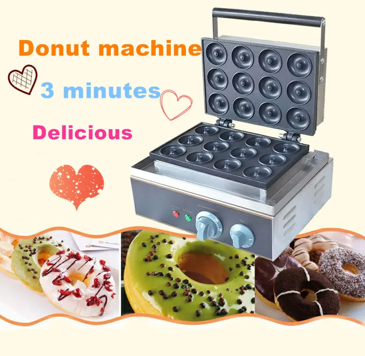 Electric doughnut maker machine making mini donut machine for sale