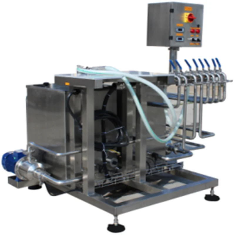 
Single or 2 head keg washer 