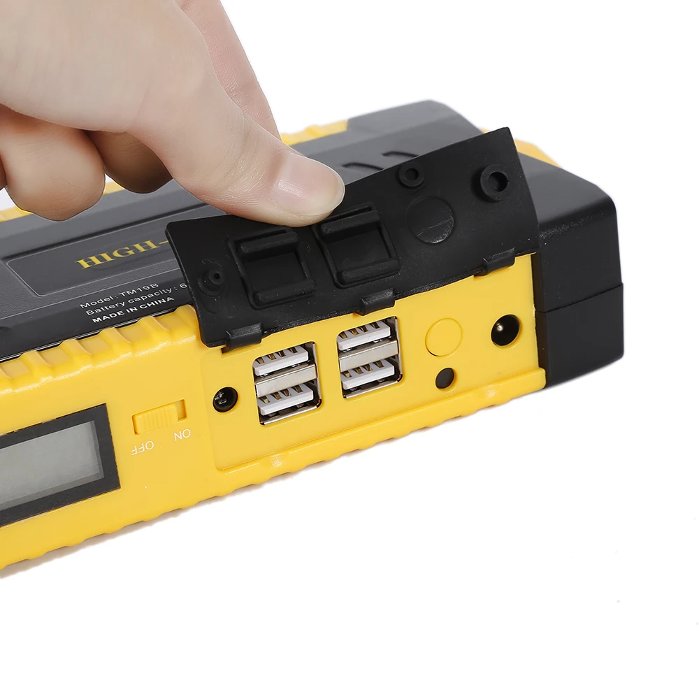 18000mah Battery  Pack jump leads Booster Portable Car Jump Starter 600a