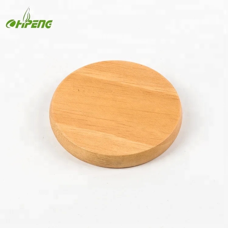 Круглая деревянная открывалка для пивных бутылок