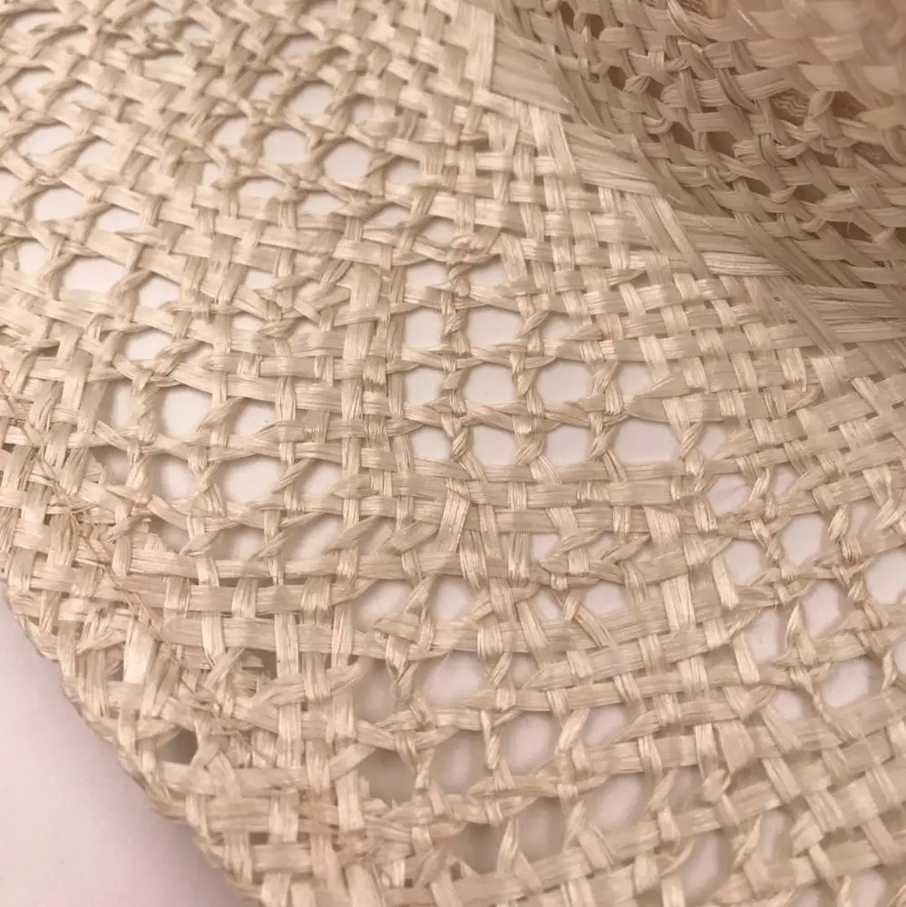 durable antique farmer natural straw hat unisex real natural glass high quality Sisal hemp grass hats