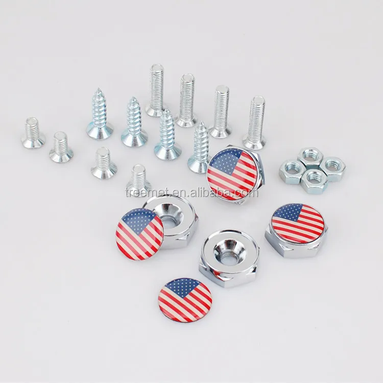 Автомобильная рамка номерного знака винтовая крышка болта крышка подходит для Cadillac все модели
