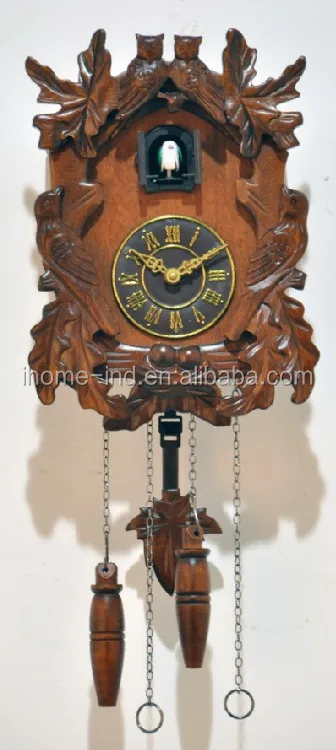 
new product wooden cuckoo clock wood crafts wall clocks 