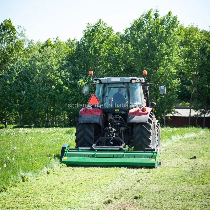 
100 -150HP Tractor 3PT Pto Flail Mower Cuts saplings, grass, straw and stubble up with Flap in 2.8m Work Width/Verge mower, Ce 