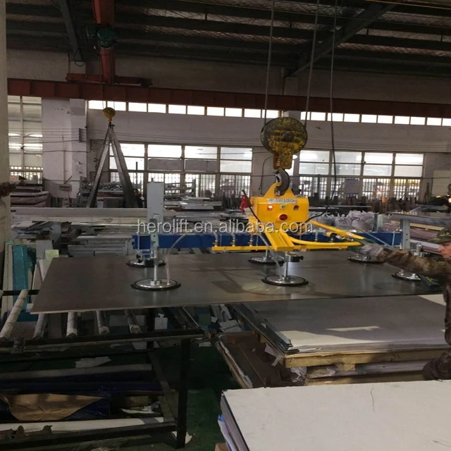 Handling machine for vacuum lifting equipment metal sheet steel