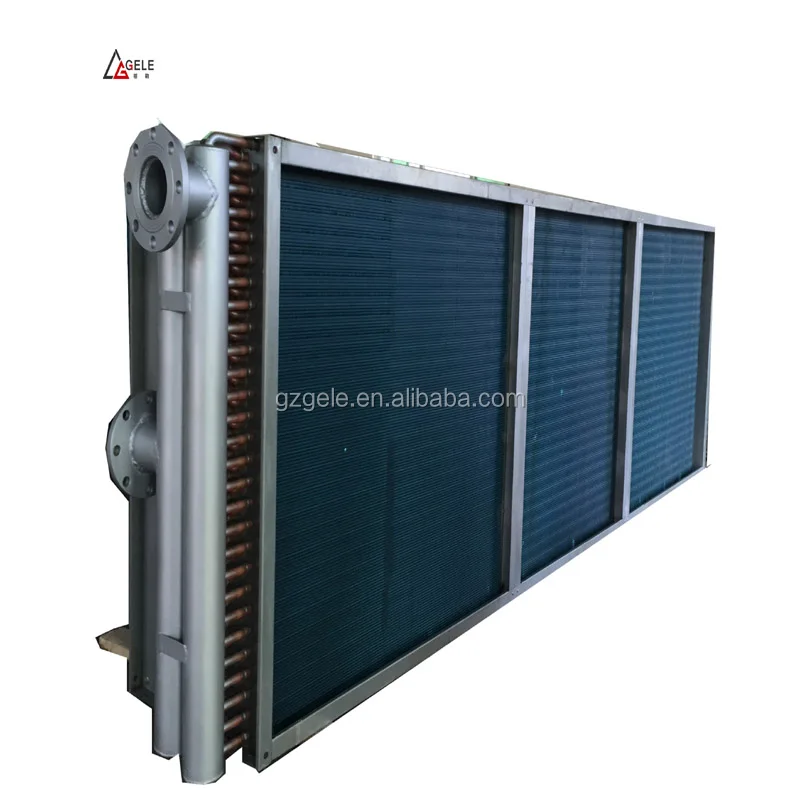 Water to Air Cooled Copper Tubes Steel Heat Exchangers & Cooling System Air Coolers