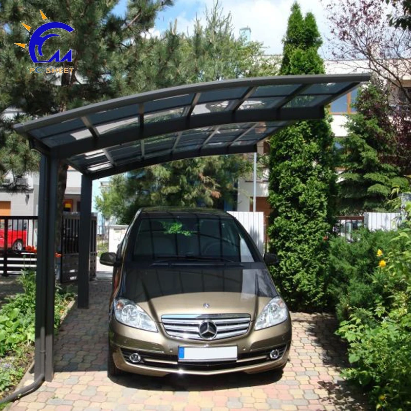 
Sunshine resistant building big portable car shelters cantilevered carport 