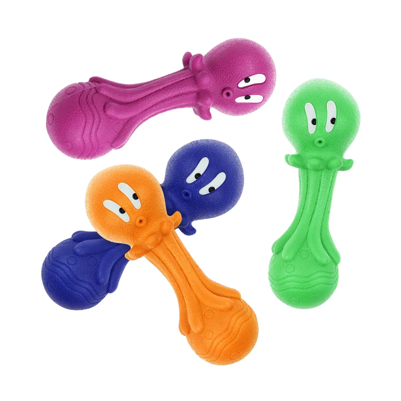 Natural Rubber Durable Grinding Teeth Pet Dog Chew Toys chew dog bone toy