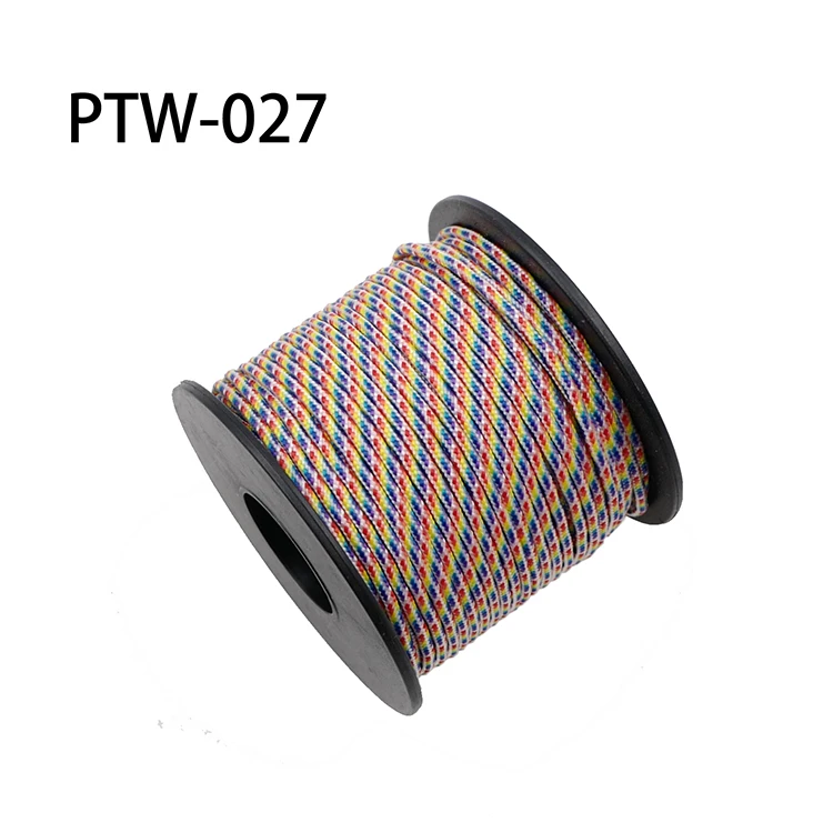 YOUGLE  100 feet Mil Spec Type I 3 Strand Core Outdoor Survival Parachute Paracord  Cord Lanyard Rope 2mm Diameter Cord Spool