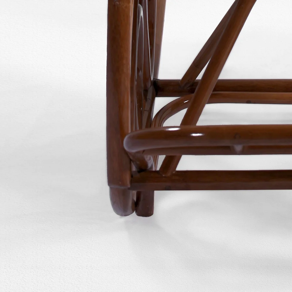 
Comfortable Rattan Rocking Chair Natural Rattan Chair with Cushion Lounge Chair 