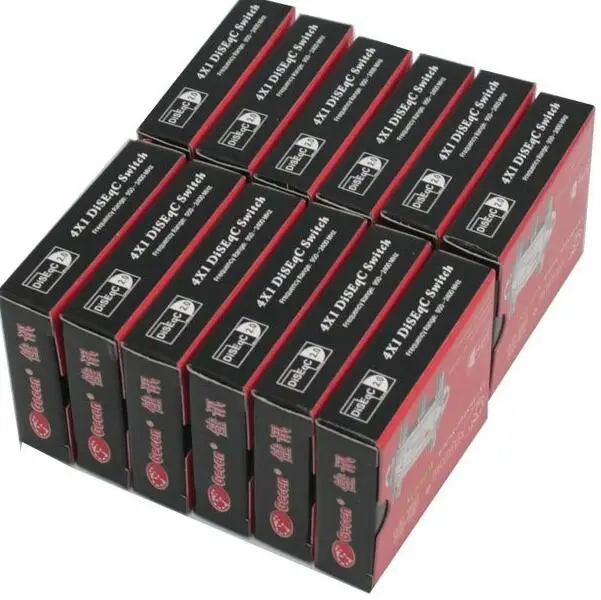 4 IN 1 ORIGINAL STRONGEST  GECEN DISEQC SWITCH GD-41A WITH VERY GOOD QUALITY