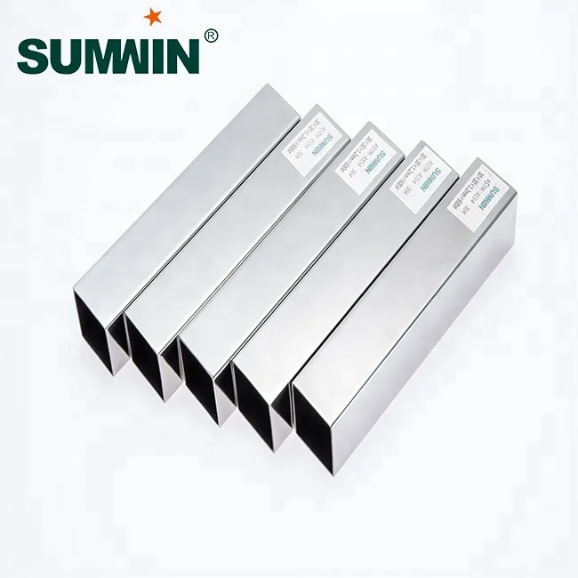 Foshan shuangxing stainless steel  square pipe for balcony railing