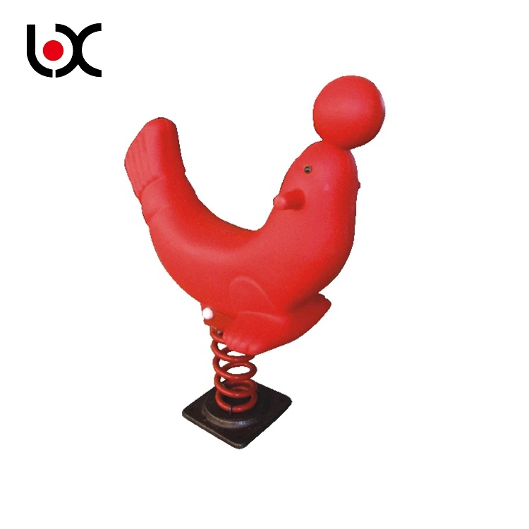 Most Popular Outdoor Plastic Children Animal Spring Rocking Horse