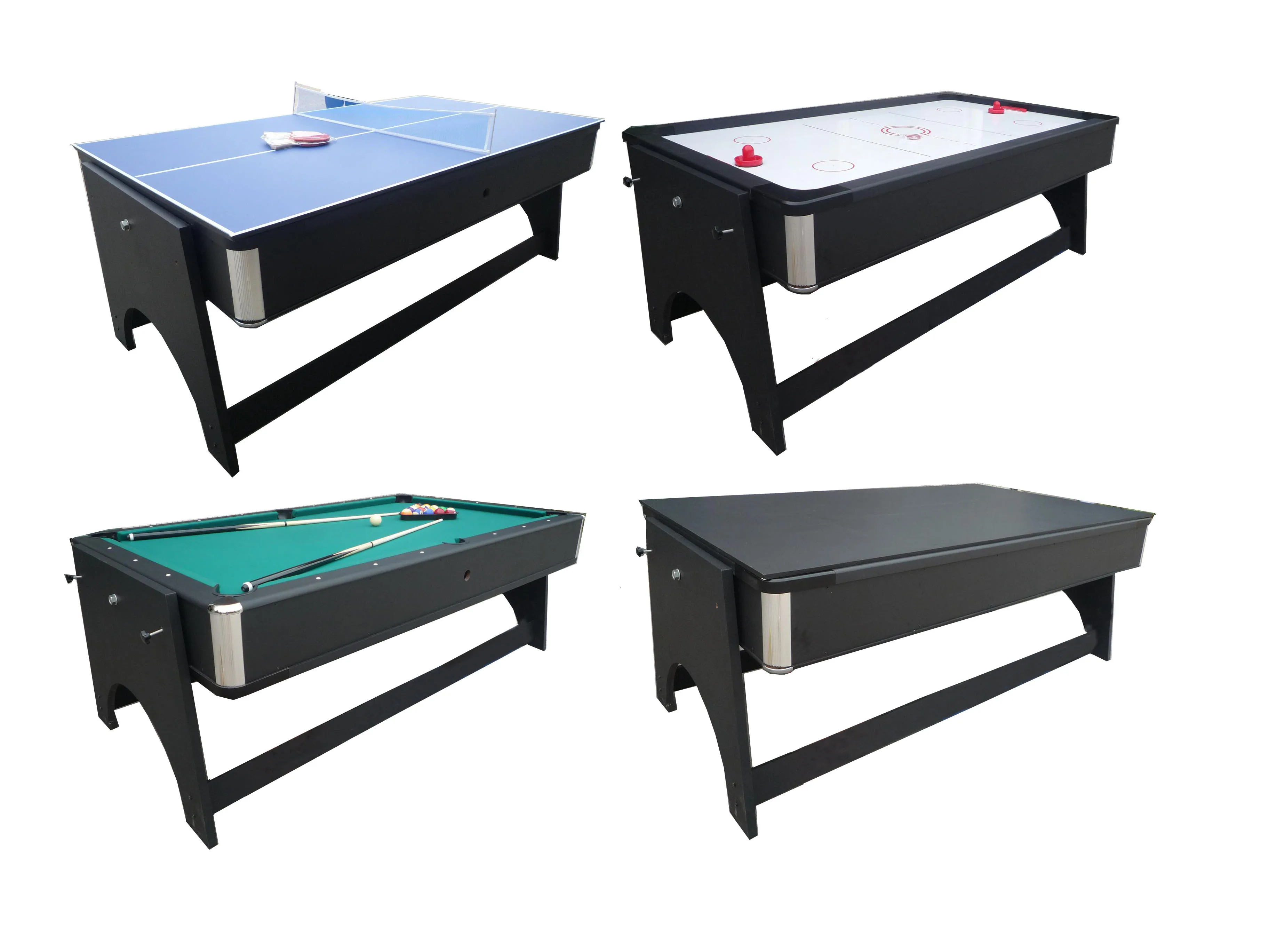 
KBL-B1204 rotatable 4 in 1 indoor recreation soccer table 