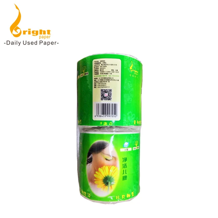 Selected materials  Soft and roughness  Easy to decomposed  when meet water  Toilet Paper