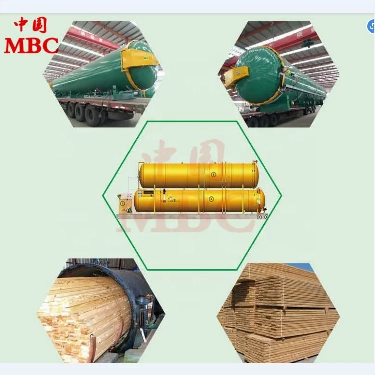 Wood treatment plants / Timber Impregnation / Lignum Anticorrosion Autoclave Equipment