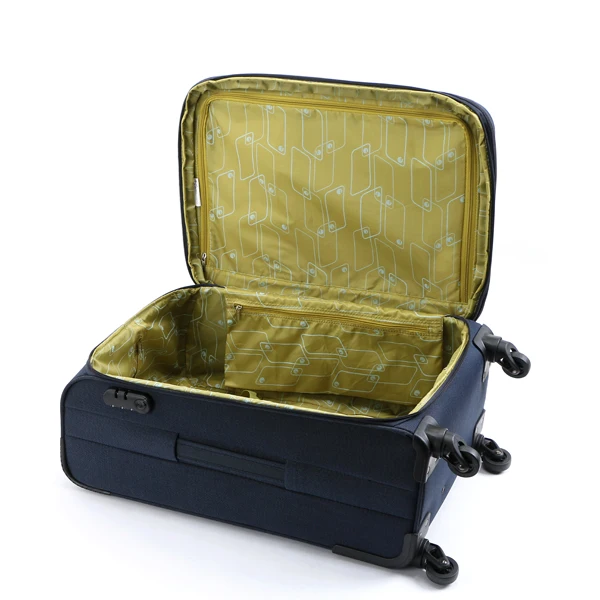 Hot sale nylon luggage set spinner wheel suitcase travel