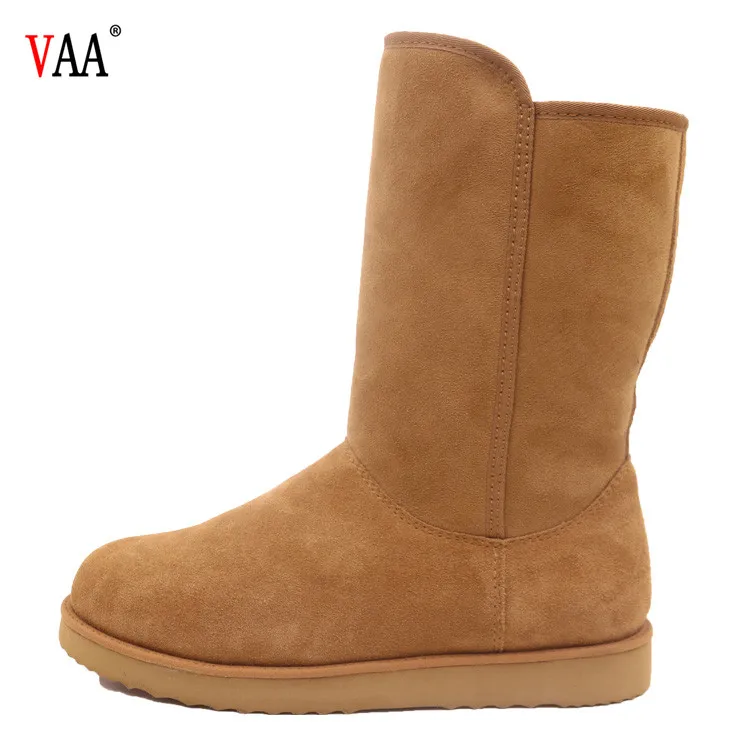 
Factory Winter Men Boots Shoes with Zippers CF-066 Free Samples Designer Australian Sheepskin EVA Adult Plush Genuine Leather 