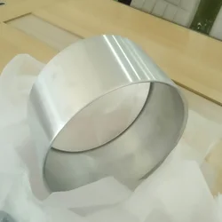 metal sheet fabrication custom made 5.5inch high unfinished aluminium snare drum body/ chamber/ shells