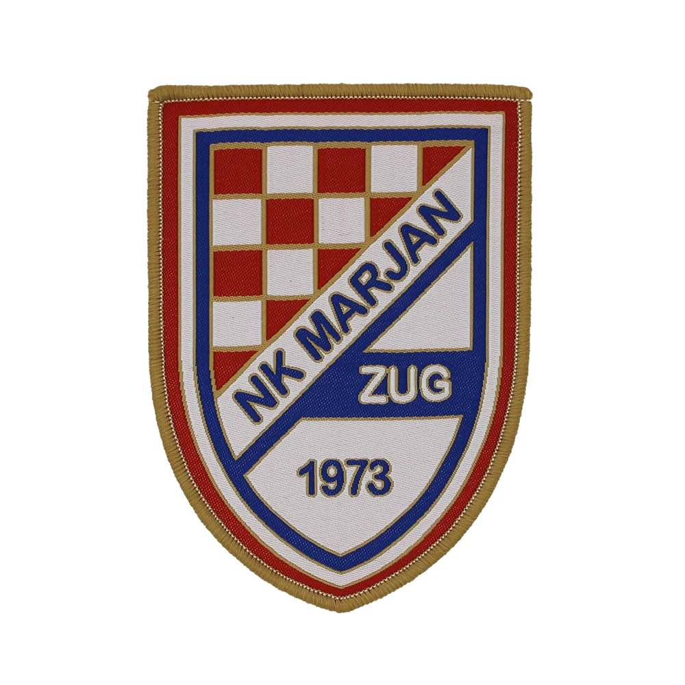 Custom Badges Embroidery Patch Work Badge Maker Customized Leather Patches for Clothing