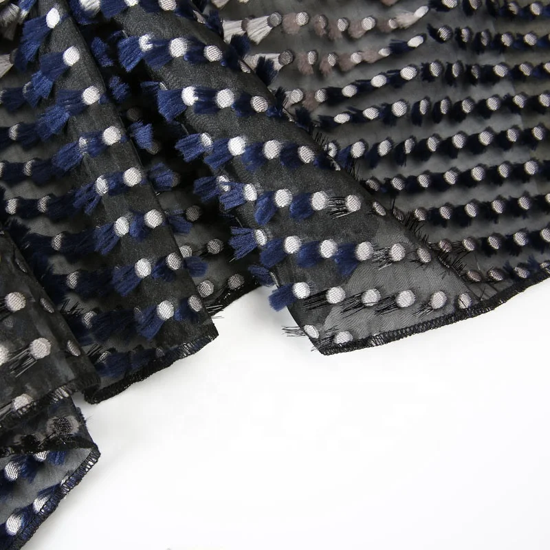 Designed Manufactory electronic clip jacquard fabric