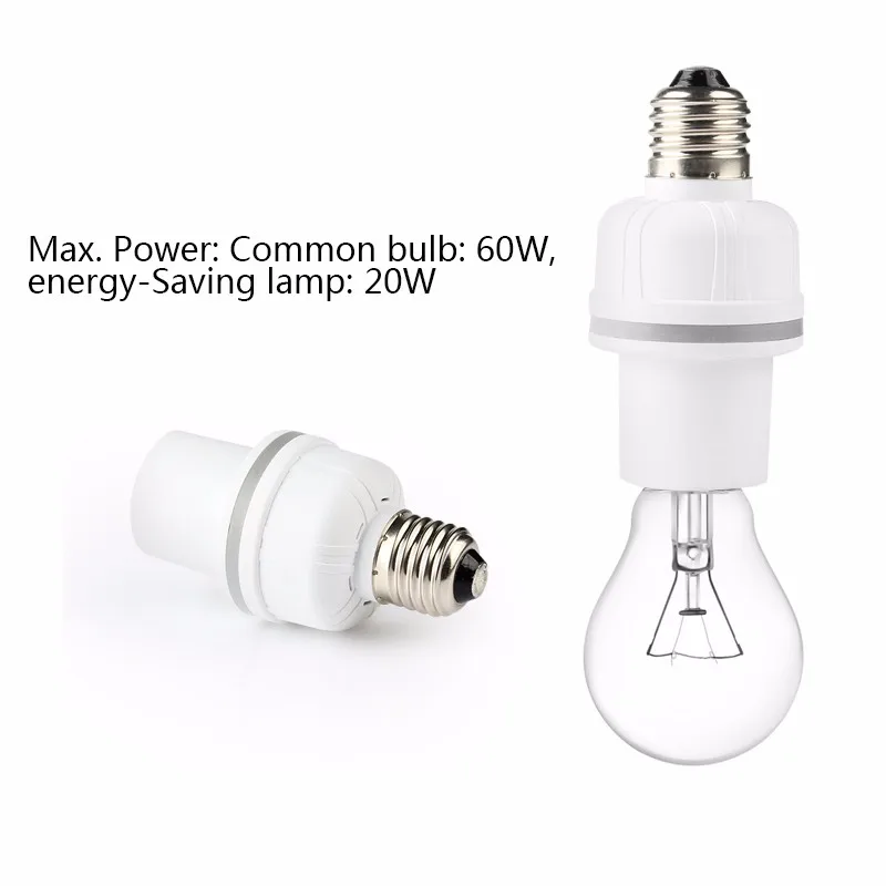 European Standard Google Home Amazon Alexa Plastic Wifi Light Socket Bulb Lamp Holder for E27