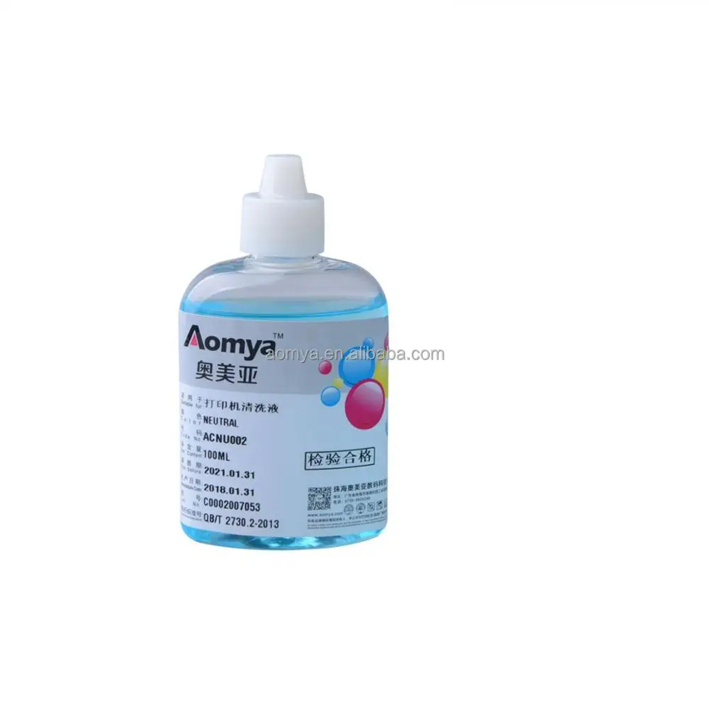 Cleaning Solvent Solution ink For Epson/HP/Canon/Brother/Roland printers
