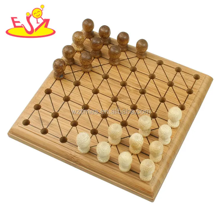 Wholesale creative style wooden chinese checkers game for sale W11A068