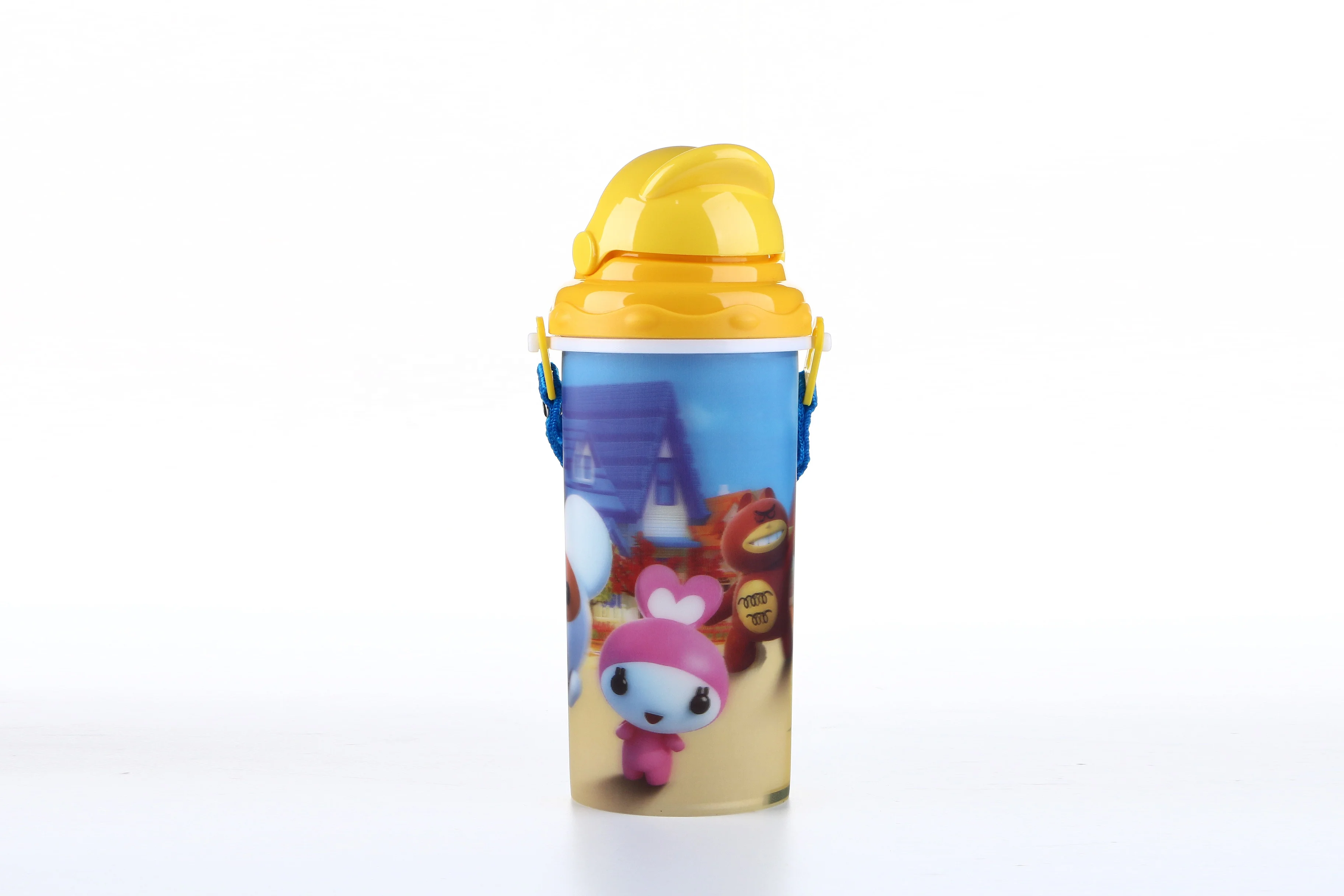 Gifts Drinking Botellas Agua Plastico 3d Bottle Custom Free Water Bottle Sublimation Blanks Plastic Water Bottles With Straw