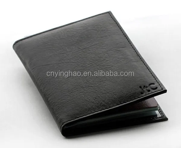 
Custom most popular leather passport holder pu passport holder 