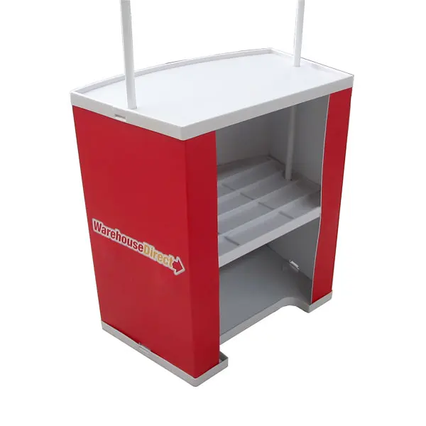 
PVC Promotion Counter Booth Custom PVC advertising promotional counter