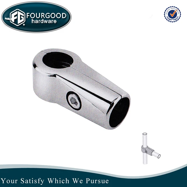 Metal Pipe Endtube Connector systems hdpe pipemetal pole connectors 25mm round tube 2 ways