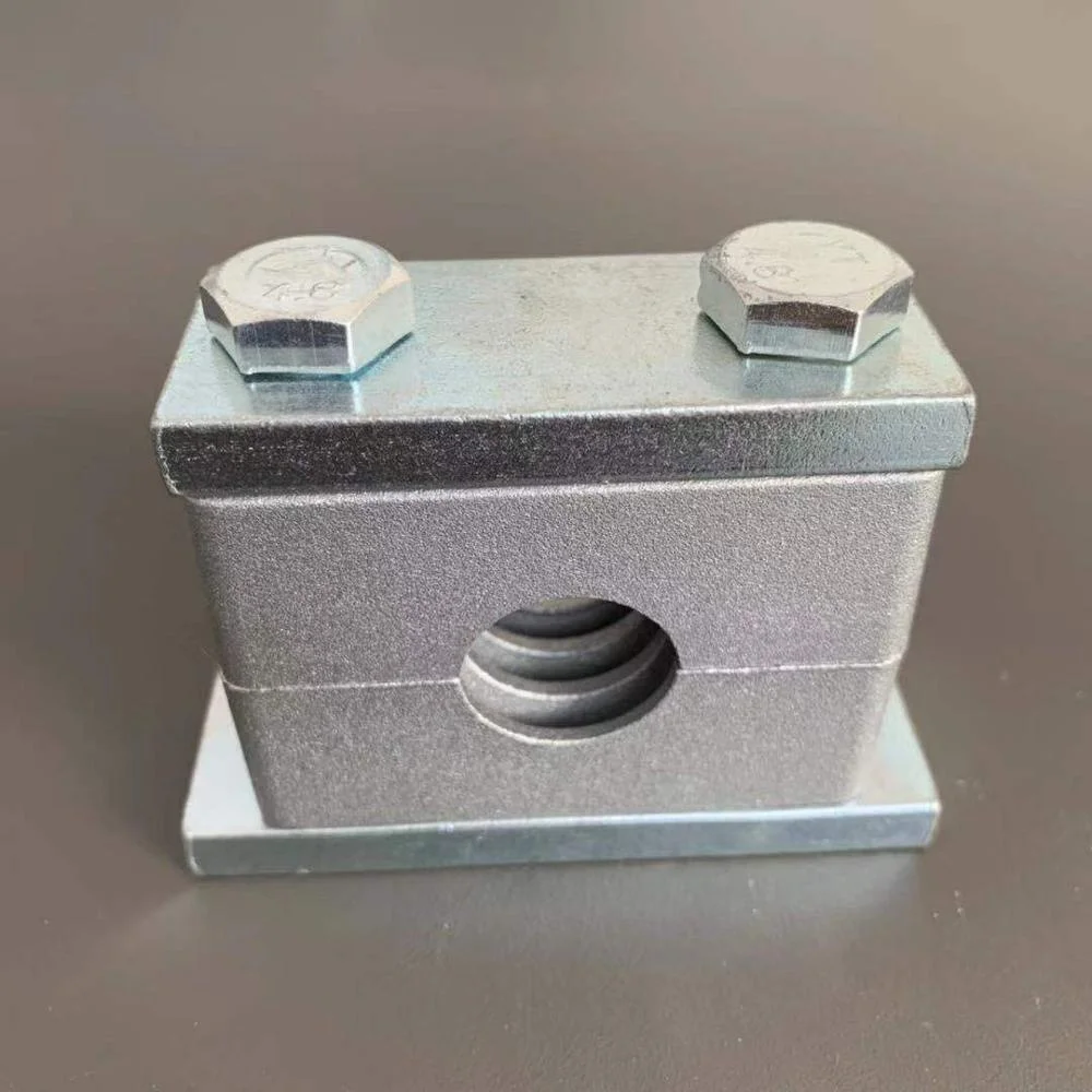 China hebei good quality aluminum  Hexagon head bolt Heavy duty series pipe clamps all sizes