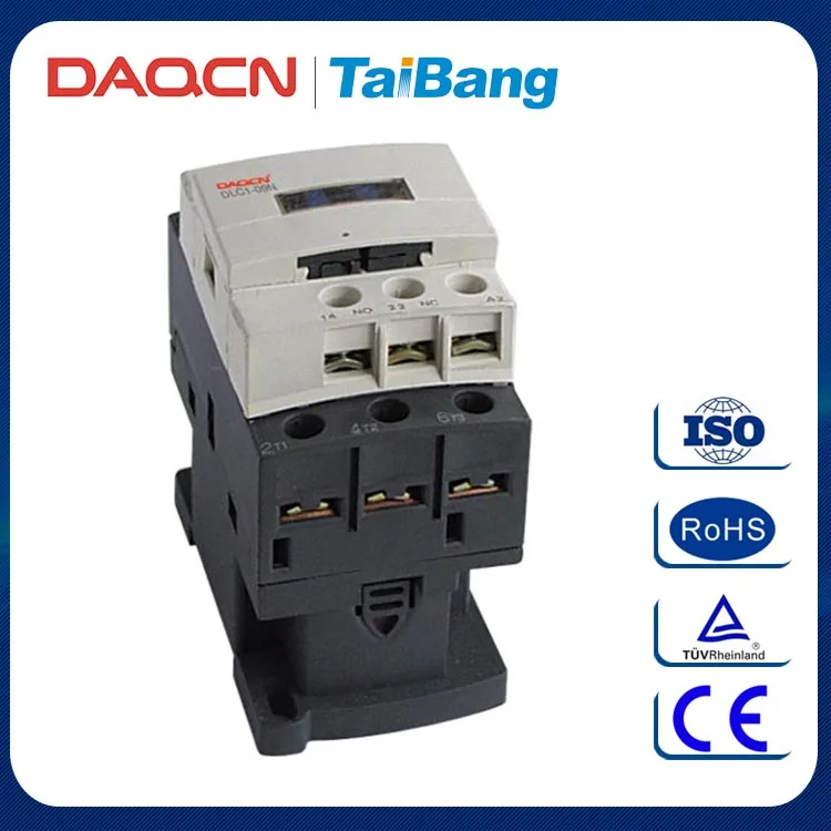 DAQCN Оптовая Завод 36 В 120 В 240 В 380 В Электрические LC1-D Магнитный Контактор ПЕРЕМЕННОГО Тока
